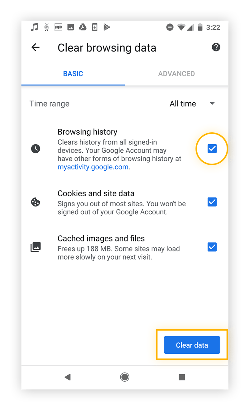 How to Clear Search History & Delete Browser History AVG